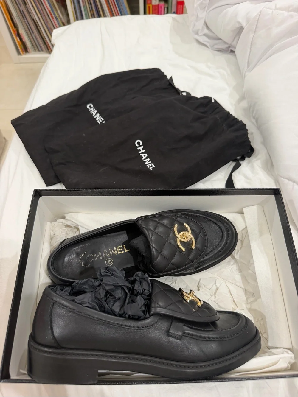 Chanel CC Loafers